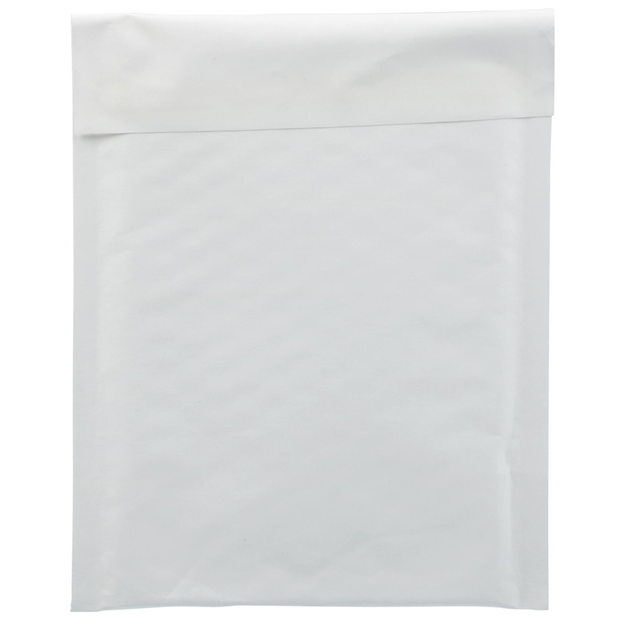 JAM Paper 6" x 8.5" White Kraft Bubble Lite Padded Mailers, 25ct.